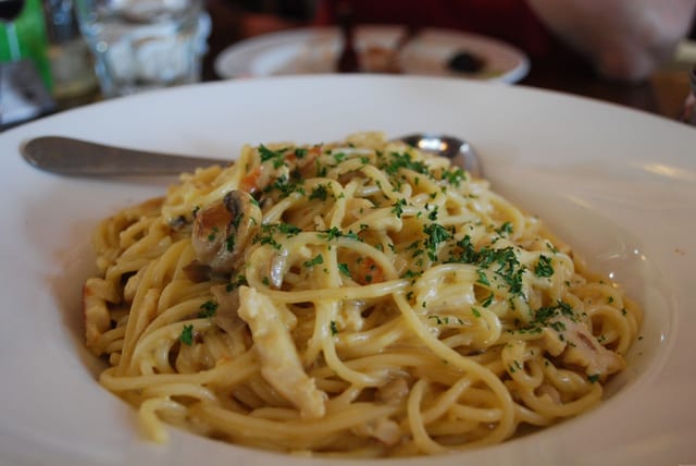 Pasta with Clam Sauce.