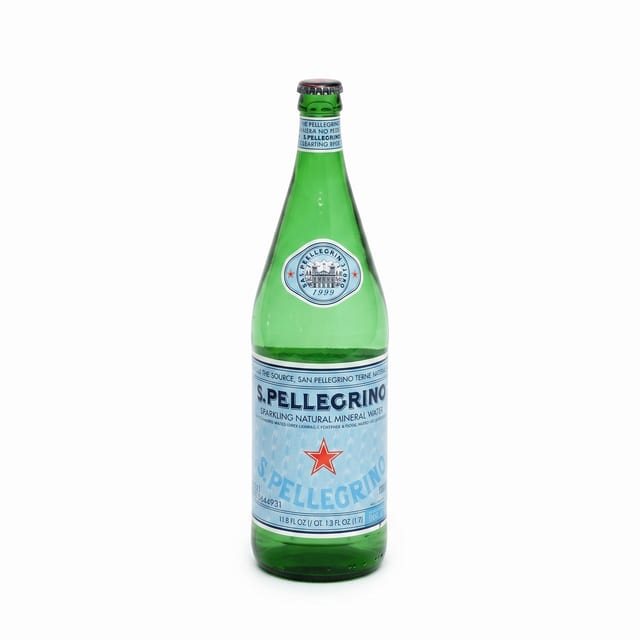 Sanpellegrino Sparkling Water.