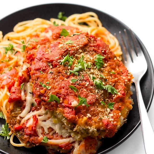 Side of Eggplant Parmigiana.