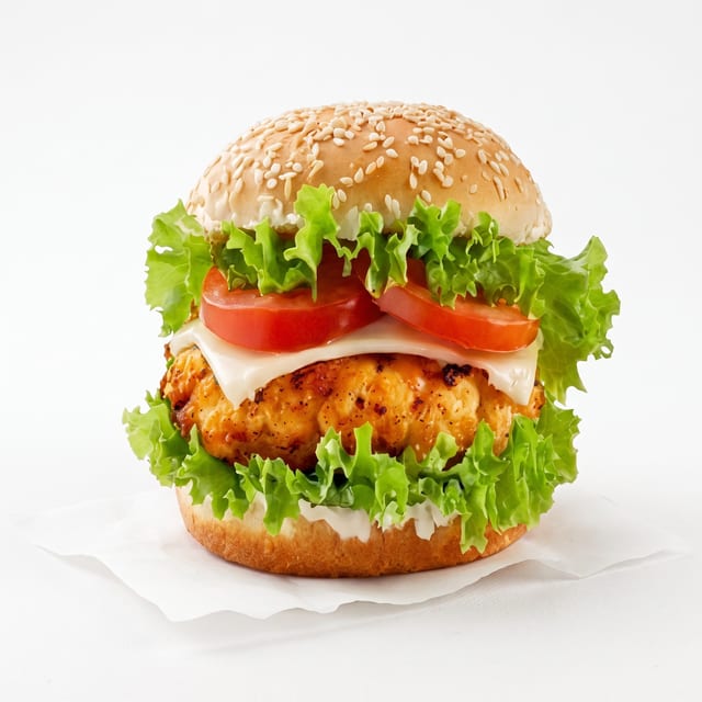 Grilled Chicken Burger.