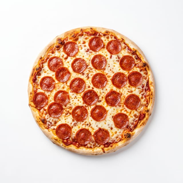 Bacon Grandma Crust Pizza.