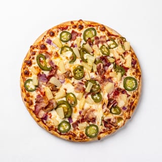 Hawaiian Pizza with Jalapeno Bacon
