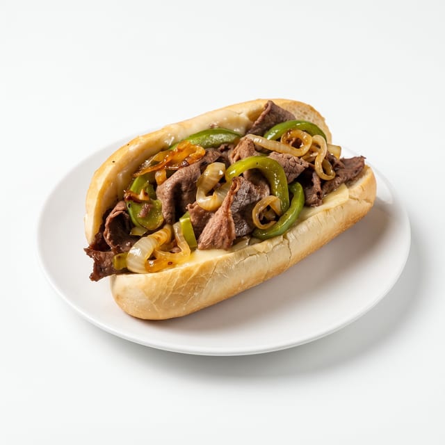 Philly Cheesesteak Hero.