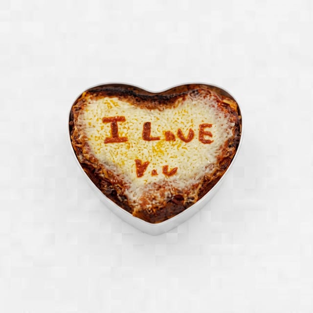 Heart-Shaped Pizza Special.