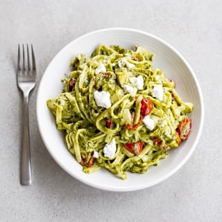 Pasta with Pesto Sauce