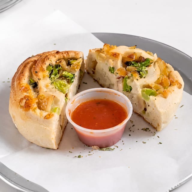 Chicken Broccoli Pinwheel.