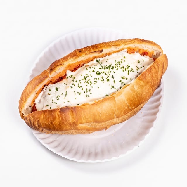 Grilled Chicken Parmigiana Hero.
