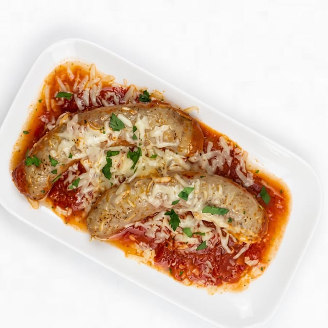 Side of Sausage Parmigiana.