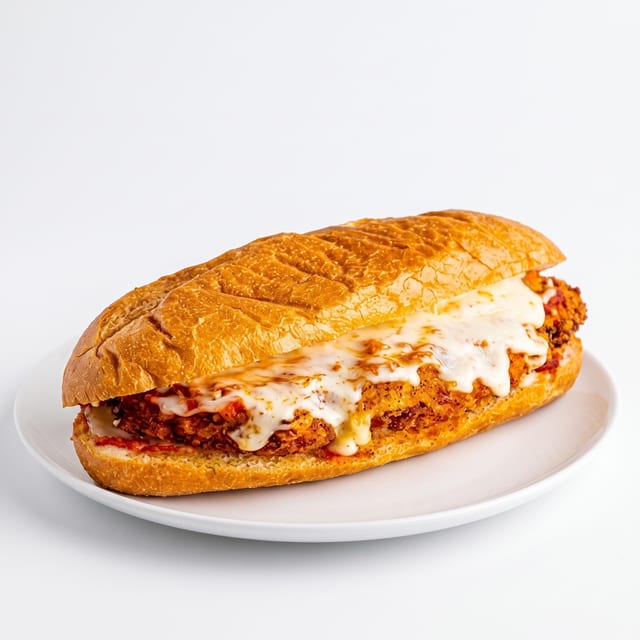 Buffalo Chicken Parm Hero.