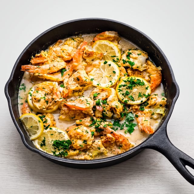 Side of Shrimp Francese.