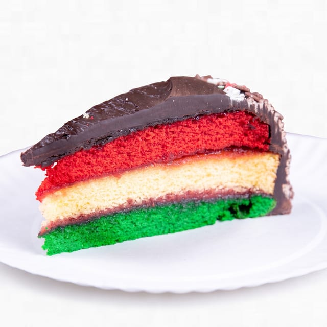 Italian Rainbow Cake.