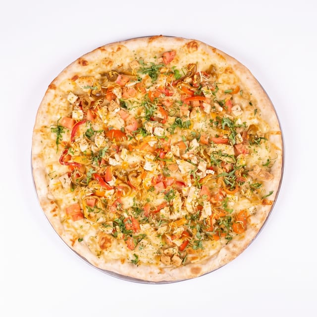 Chicken Fajita Pizza.