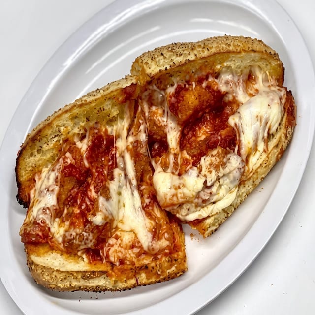 Shrimp Parm Hero.