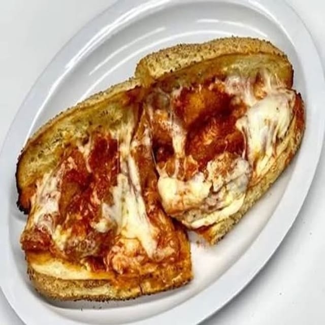Shrimp Parmigiana Hero.
